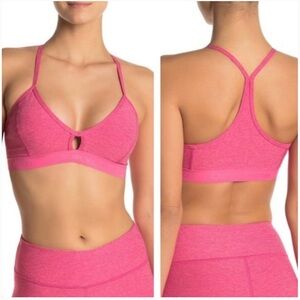Outdoor voices steeplechase sports bra Cutouts size Small S pink